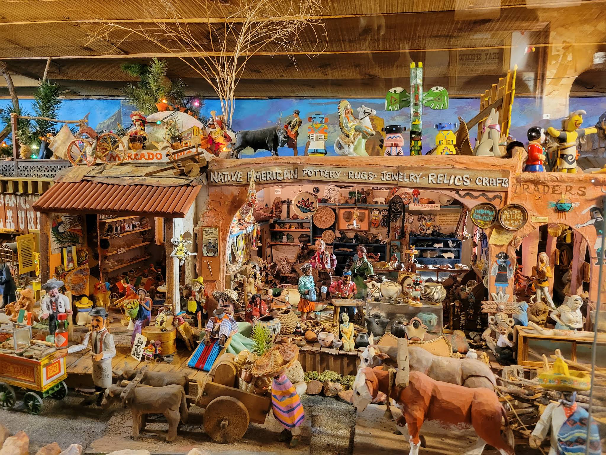 Scenic view of Tinkertown Museum