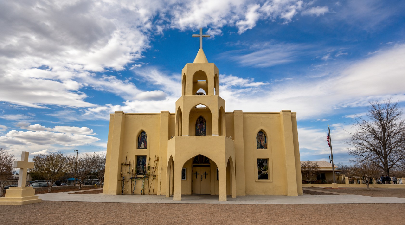 Scenic view of Tortugas Pueblo