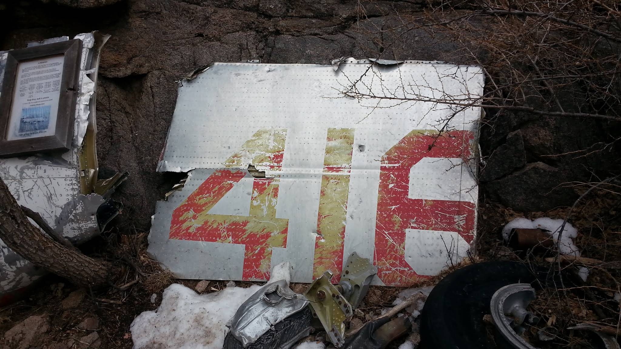 Scenic view of TWA Flight 260 Crash