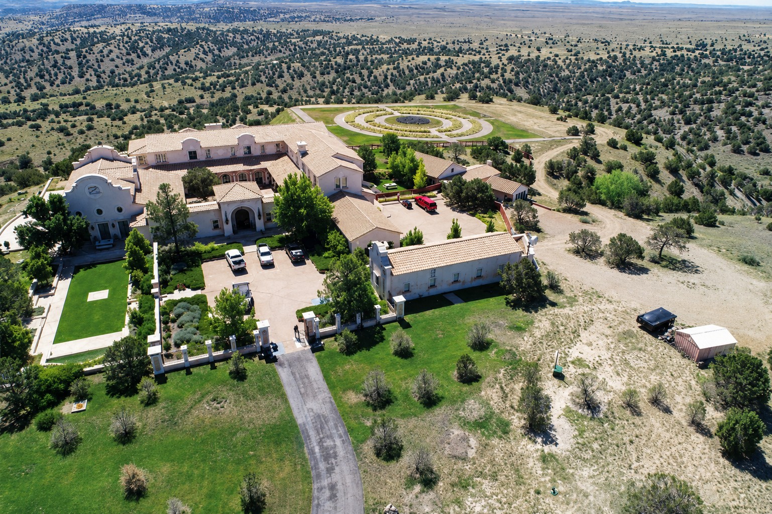 Scenic view of Zorro Ranch